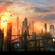 Illustration for article titled Dark City, Cool Art: Awesome Neo-Noir and Urban Fantasy Cityscapes